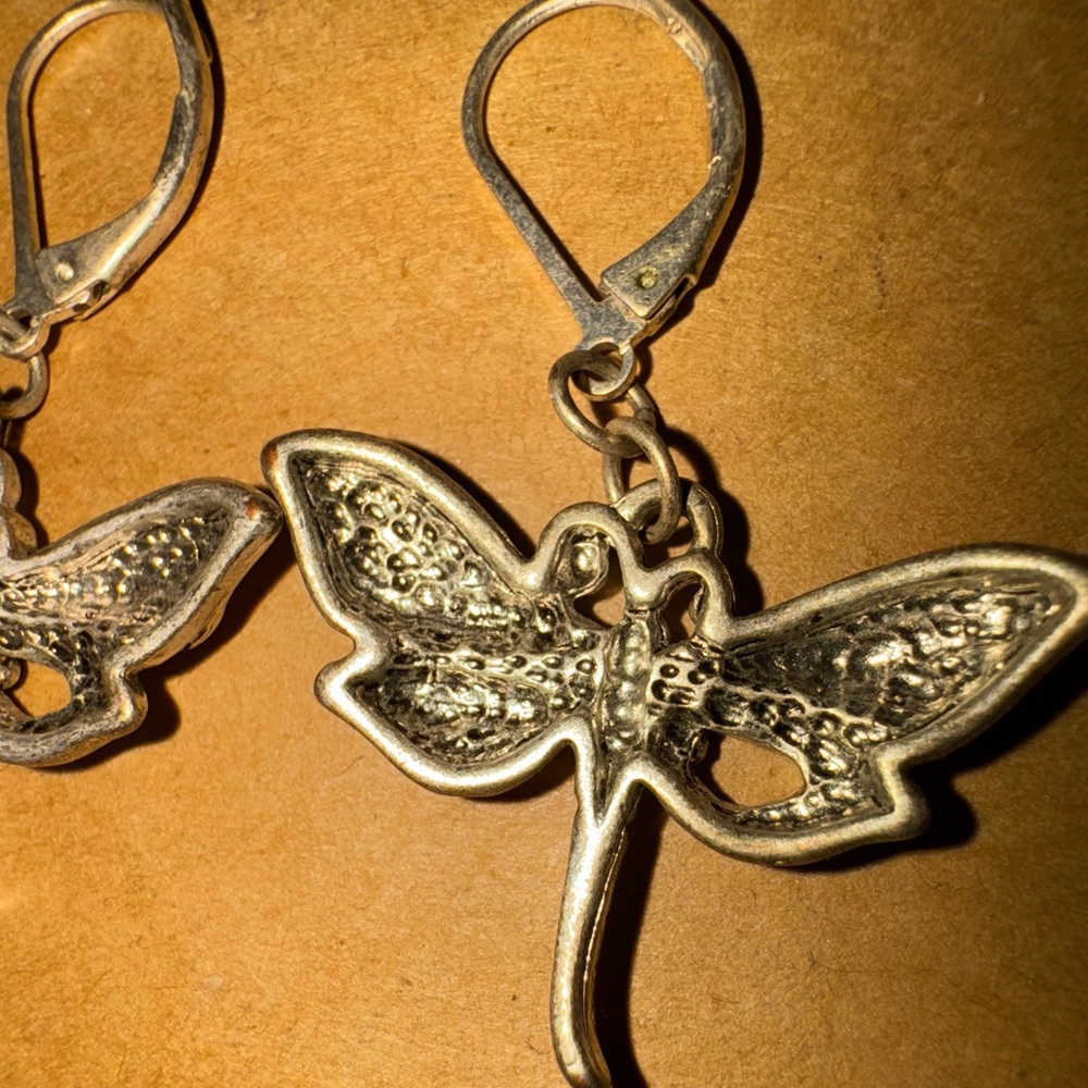 Silvertone Boho Earthy Style Earring Bundle - image 5